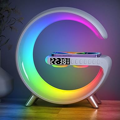 Night Light Wireless Charging Speaker